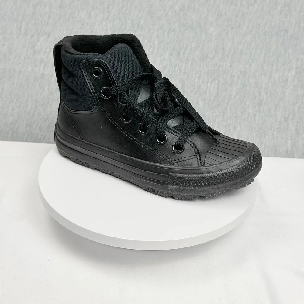 Converse CTAS Berkshire Boot Hi Black Youth Size 13 A01783C Counter Climate